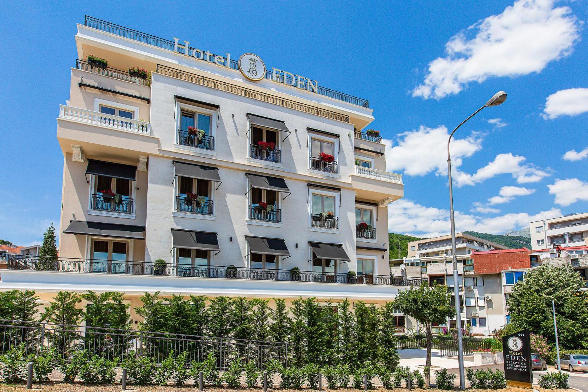 Hotel Eden Будва Экстерьер фото